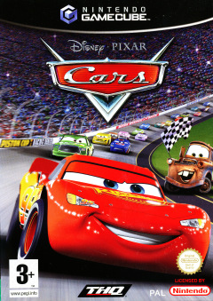 Cars for the Nintendo GameCube Front Cover Box Scan