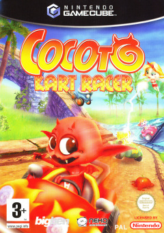 Cocoto Kart Racer for the Nintendo GameCube Front Cover Box Scan