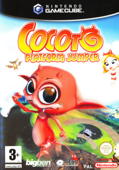 Cocoto Platform Jumper for the Nintendo GameCube Front Cover Box Scan