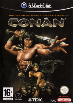 Conan for the Nintendo GameCube Front Cover Box Scan