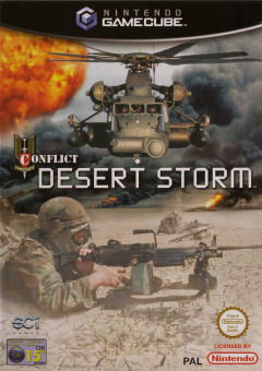 Conflict: Desert Storm for the Nintendo GameCube Front Cover Box Scan