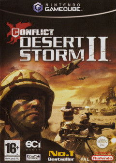 Conflict: Desert Storm II for the Nintendo GameCube Front Cover Box Scan