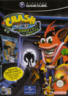Crash Bandicoot: The Wrath of Cortex for the Nintendo GameCube Front Cover Box Scan