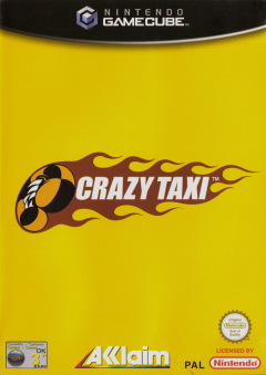 Crazy Taxi for the Nintendo GameCube Front Cover Box Scan