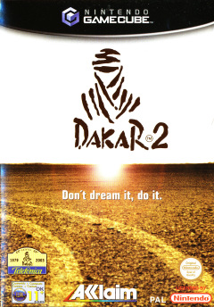 Dakar 2 for the Nintendo GameCube Front Cover Box Scan