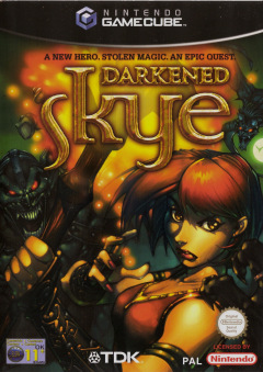 Darkened Skye for the Nintendo GameCube Front Cover Box Scan