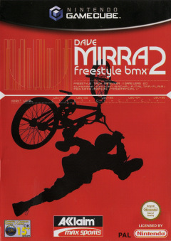 Dave Mirra Freestyle BMX 2 for the Nintendo GameCube Front Cover Box Scan