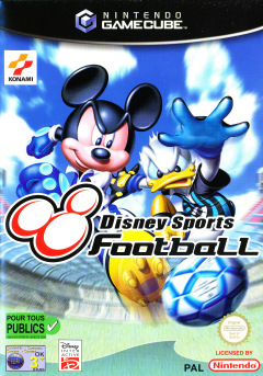Disney Sports: Football for the Nintendo GameCube Front Cover Box Scan