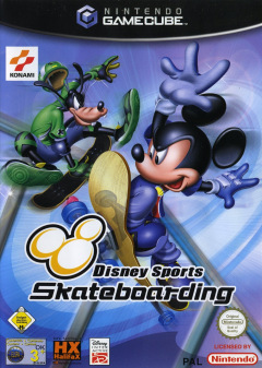 Disney Sports: Skateboarding for the Nintendo GameCube Front Cover Box Scan