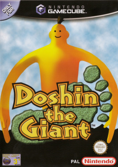Doshin the Giant for the Nintendo GameCube Front Cover Box Scan