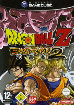 Dragon Ball Z: Budokai 2 for the Nintendo GameCube Front Cover Box Scan