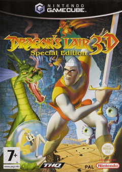 Dragon's Lair 3D: Special Edition for the Nintendo GameCube Front Cover Box Scan