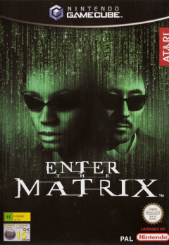 Enter the Matrix for the Nintendo GameCube Front Cover Box Scan