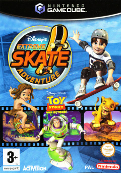 Extreme Skate Adventure (Disney's) for the Nintendo GameCube Front Cover Box Scan