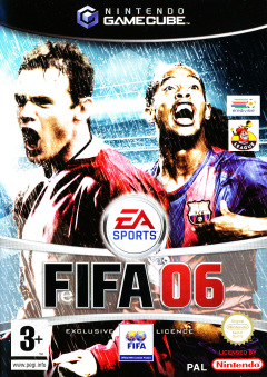 FIFA 06 for the Nintendo GameCube Front Cover Box Scan