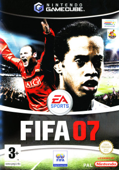 FIFA 07 for the Nintendo GameCube Front Cover Box Scan
