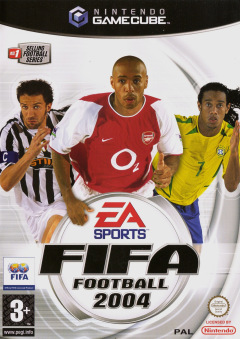 FIFA Football 2004 for the Nintendo GameCube Front Cover Box Scan