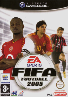 FIFA Football 2005 for the Nintendo GameCube Front Cover Box Scan