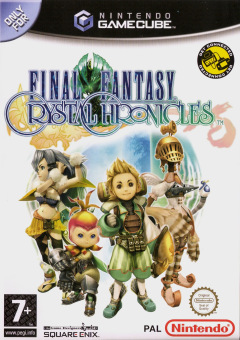 Final Fantasy: Crystal Chronicles for the Nintendo GameCube Front Cover Box Scan