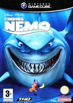 Finding Nemo for the Nintendo GameCube Front Cover Box Scan