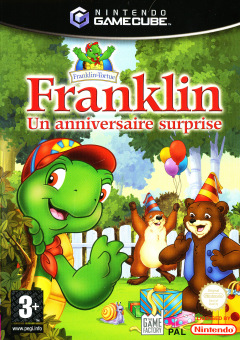 Franklin: Un anniversaire surprise for the Nintendo GameCube Front Cover Box Scan