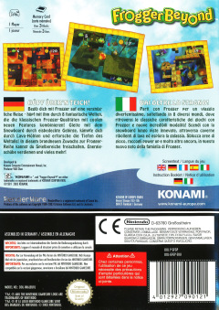 Scan of Frogger Beyond