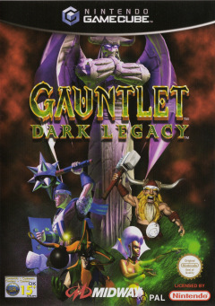 Gauntlet: Dark Legacy for the Nintendo GameCube Front Cover Box Scan