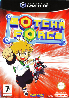 Gotcha Force for the Nintendo GameCube Front Cover Box Scan