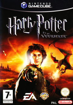 Harry Potter and the Goblet of Fire for the Nintendo GameCube Front Cover Box Scan