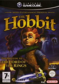 The Hobbit for the Nintendo GameCube Front Cover Box Scan