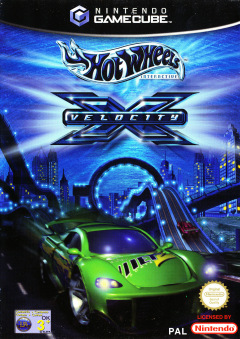 Hot Wheels: Velocity X for the Nintendo GameCube Front Cover Box Scan