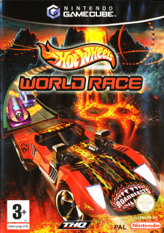 Hot Wheels: World Race for the Nintendo GameCube Front Cover Box Scan