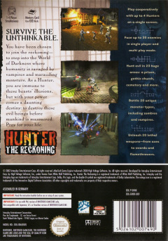 Scan of Hunter: The Reckoning