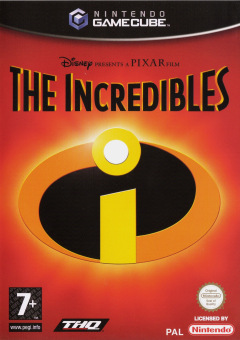 The Incredibles for the Nintendo GameCube Front Cover Box Scan