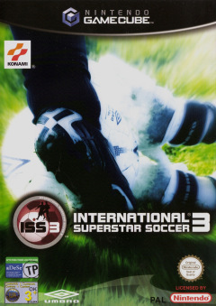 International Superstar Soccer 3 for the Nintendo GameCube Front Cover Box Scan