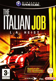 The Italian Job: L.A. Heist for the Nintendo GameCube Front Cover Box Scan