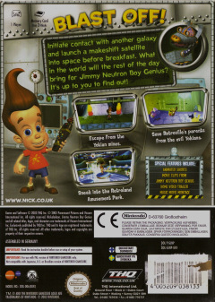 Scan of Jimmy Neutron: Boy Genius