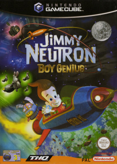 Jimmy Neutron: Boy Genius for the Nintendo GameCube Front Cover Box Scan
