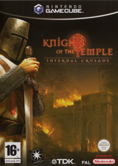 Knights of the Temple: Infernal Crusade for the Nintendo GameCube Front Cover Box Scan