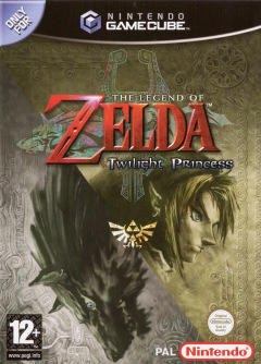 The Legend of Zelda: Twilight Princess for the Nintendo GameCube Front Cover Box Scan