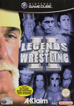 Legends of Wrestling II for the Nintendo GameCube Front Cover Box Scan