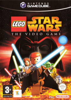 LEGO Star Wars: The Video Game for the Nintendo GameCube Front Cover Box Scan