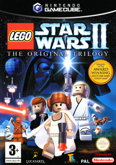 LEGO Star Wars II: The Original Trilogy for the Nintendo GameCube Front Cover Box Scan