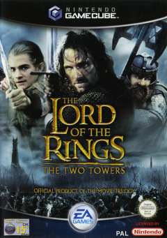 The Lord of the Rings: The Two Towers for the Nintendo GameCube Front Cover Box Scan
