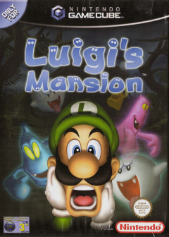 Luigi's Mansion for the Nintendo GameCube Front Cover Box Scan