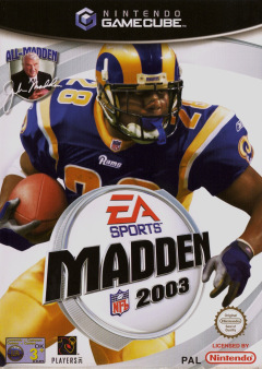 Madden NFL 2003 for the Nintendo GameCube Front Cover Box Scan