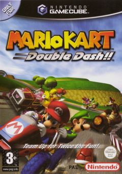 Mario Kart: Double Dash!! for the Nintendo GameCube Front Cover Box Scan