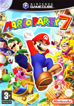 Mario Party 7 for the Nintendo GameCube Front Cover Box Scan