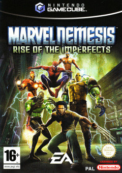 Marvel Nemesis: Rise of the Imperfects for the Nintendo GameCube Front Cover Box Scan