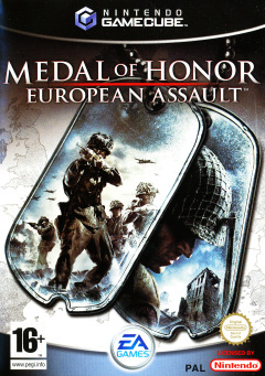 Medal of Honor: European Assault for the Nintendo GameCube Front Cover Box Scan